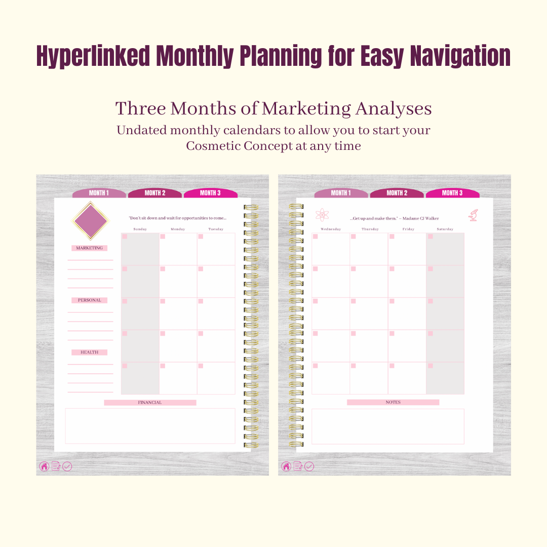 Marketing Digital Workbook & Planner