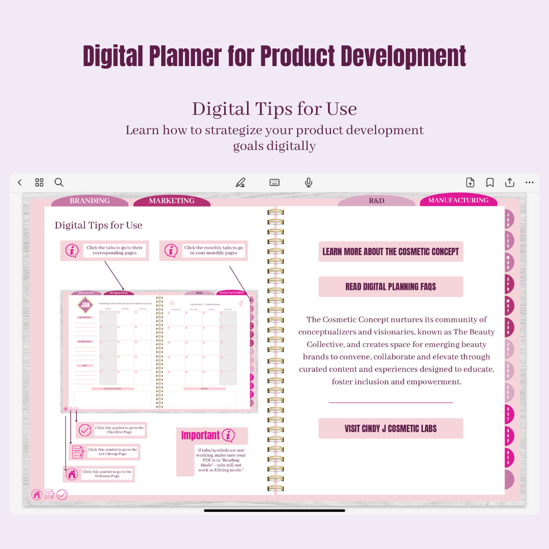 Digital Planner for Product Development